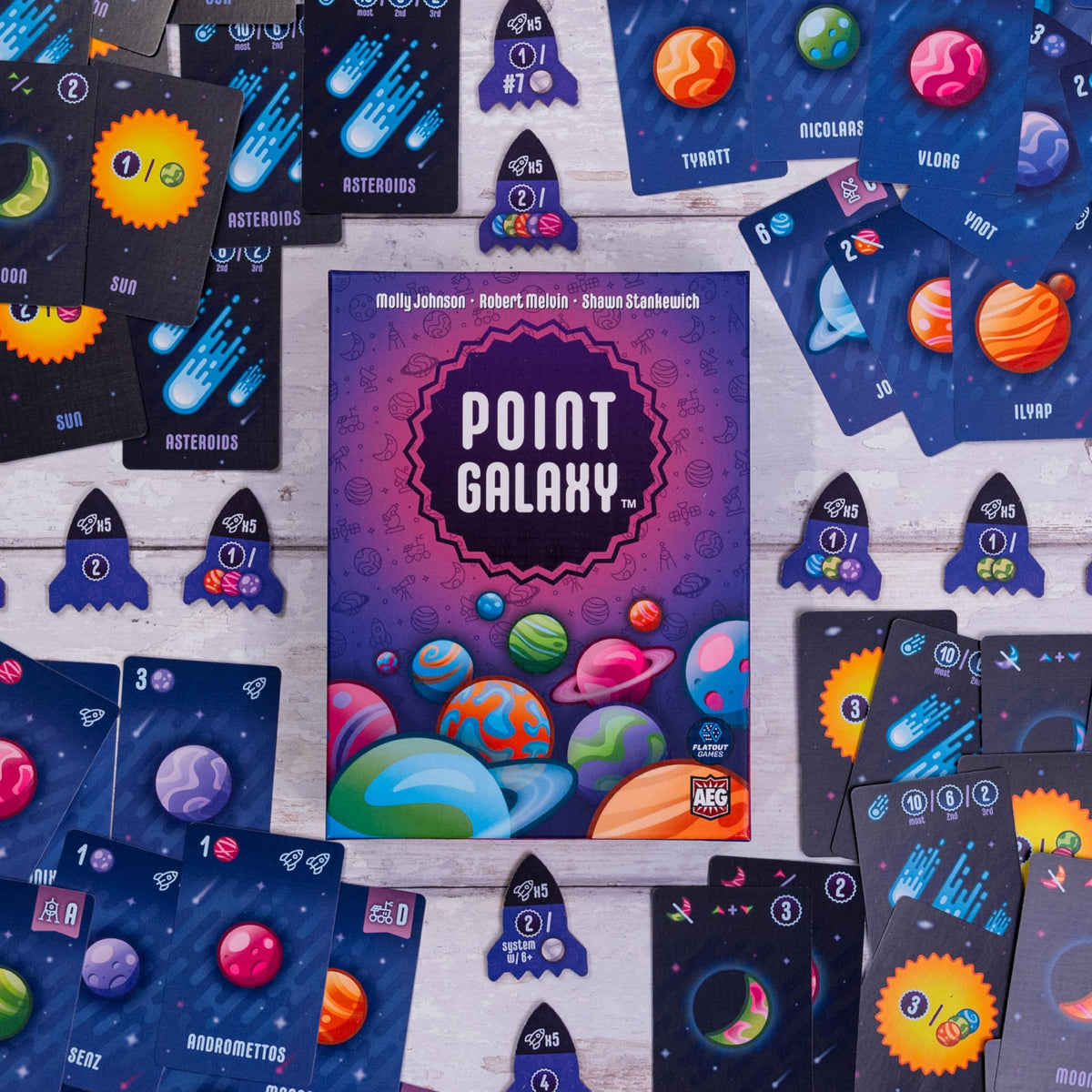 Point Galaxy Board Game by Alderac Entertainment Group 4