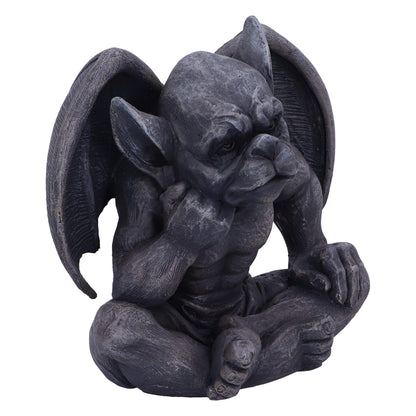 Laverne Dark Black Grotesque Gargoyle Figurine 13cm 5