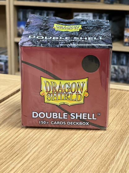 Dragon Shield Double Shell Box Red Black Deck Box by Arcane Tinmen 2