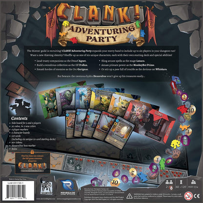 Clank Adventuring Party Expansion Board Game