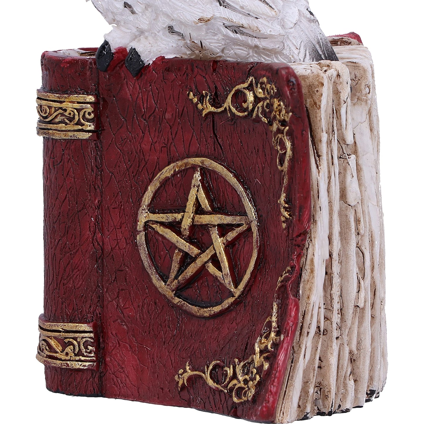 Avian Spell Owl Figurine Red 12.5cm 7