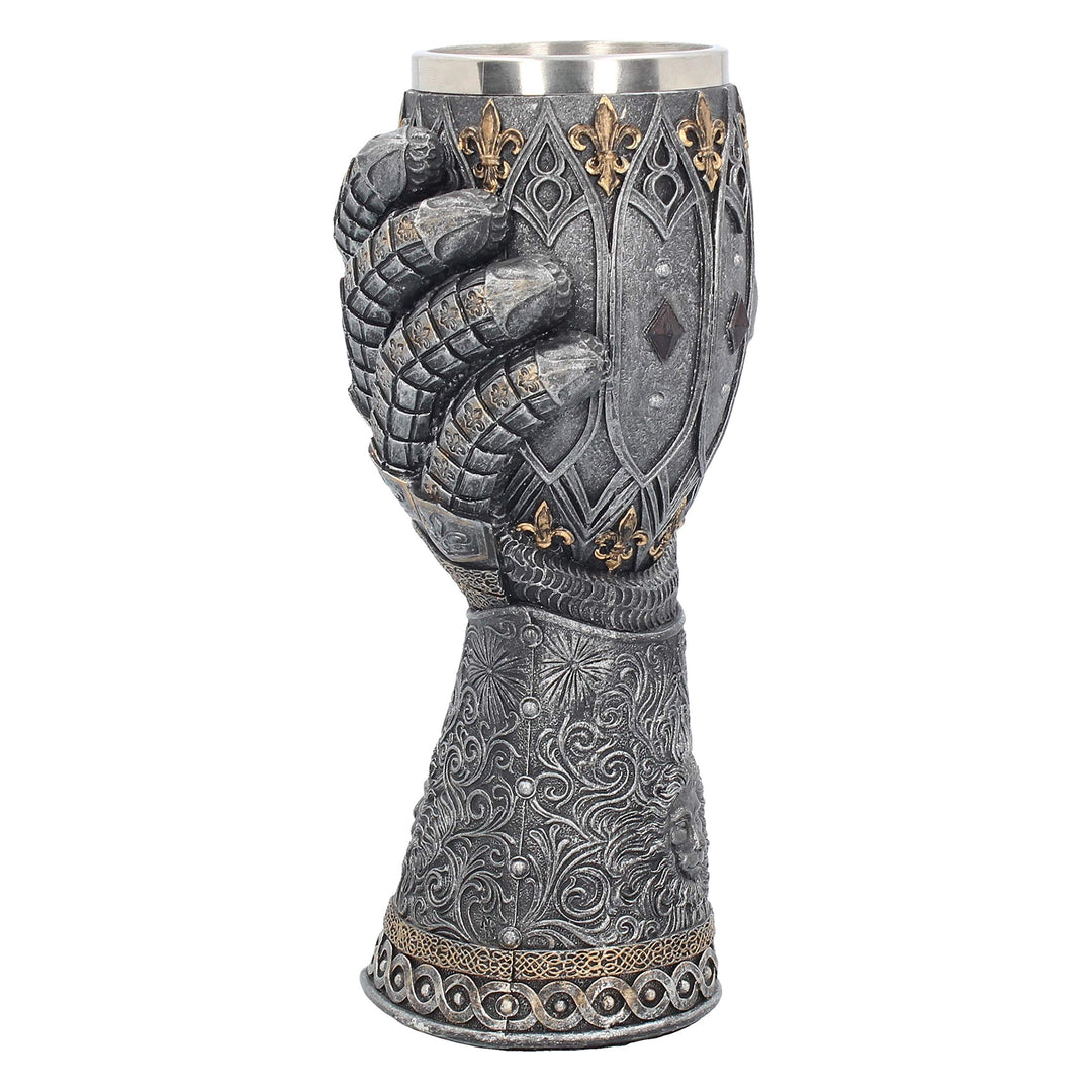 Medieval Lion Heart Gauntlet Armour Goblet