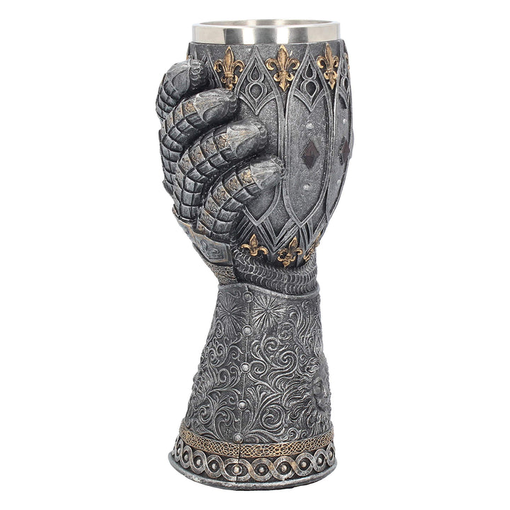 Medieval Lion Heart Gauntlet Armour Goblet
