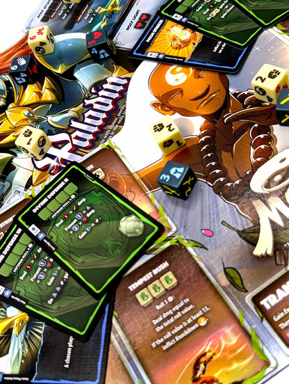Dice Throne Season One Rerolled 2 Monk vs Paladin Board Game by Roxley 2