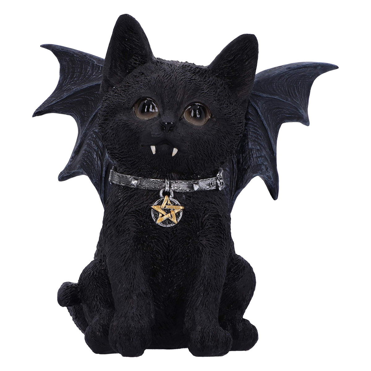 Vampuss 16cm Black Bat Cat Figurine 1