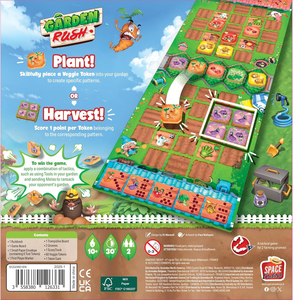 Garden Rush Board Game