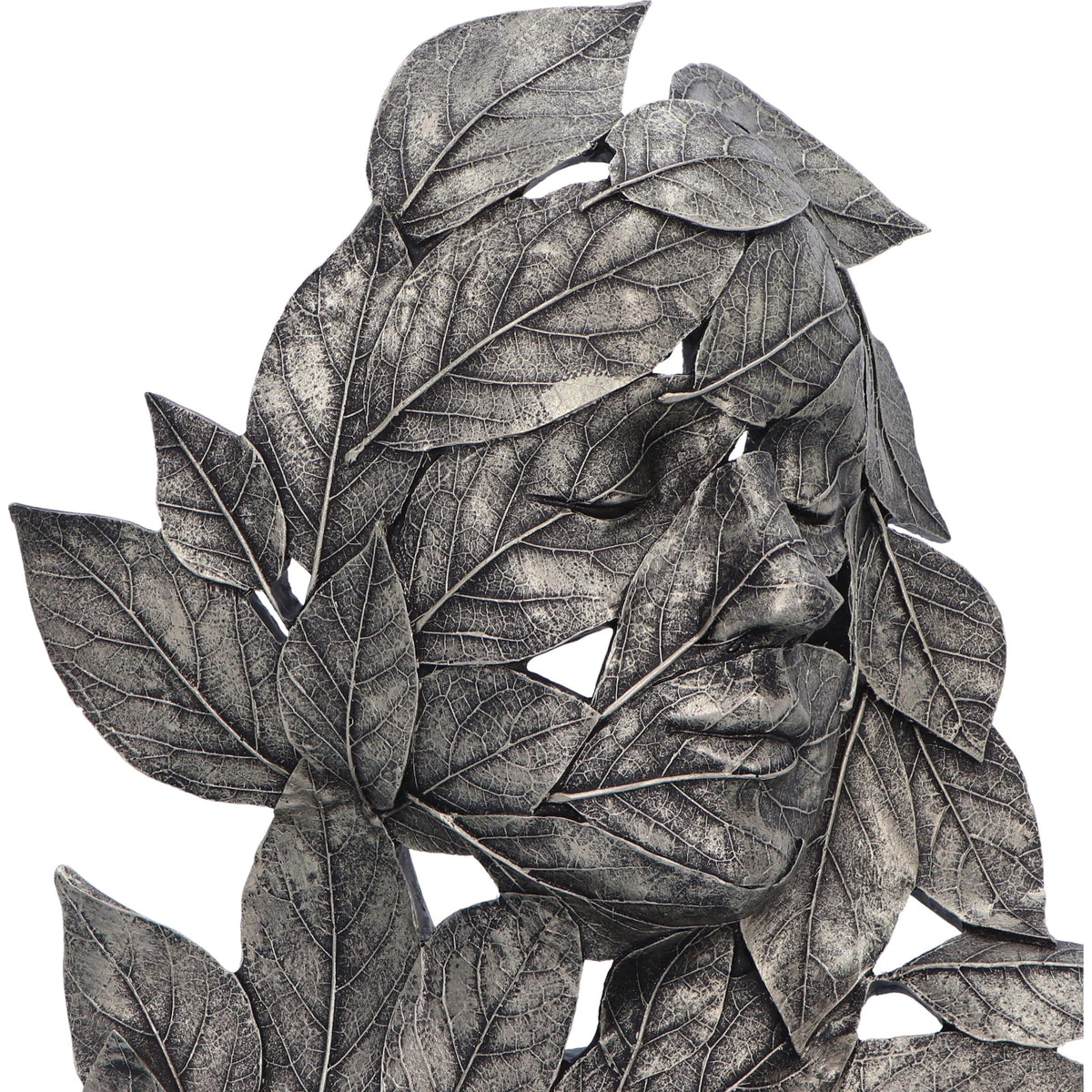 Natural Emotion Peace Silver Statue 32cm 3