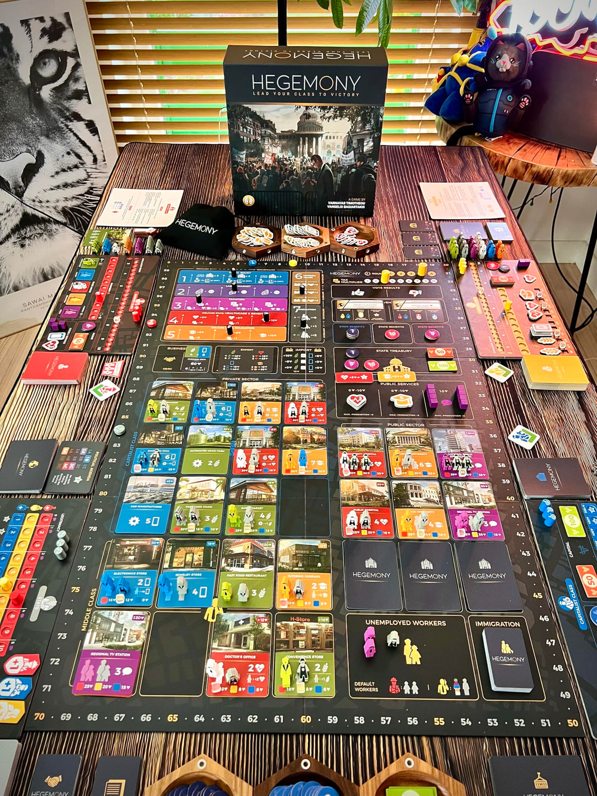 Hegemony: Lead Your Class to Victory - Unique Asymmetric Card Driven Game, Political Economic Board Game, Ages 14+, 2-4 Players 3