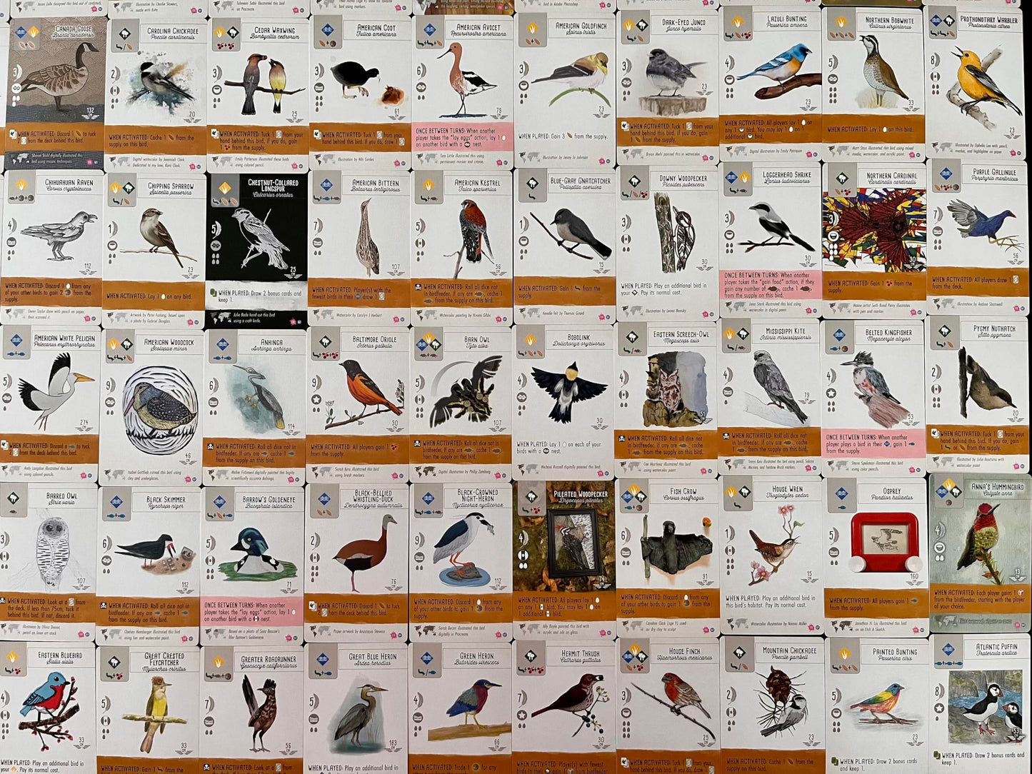 Wingspan Fan Art Pack Board Game by Stonemaier 3