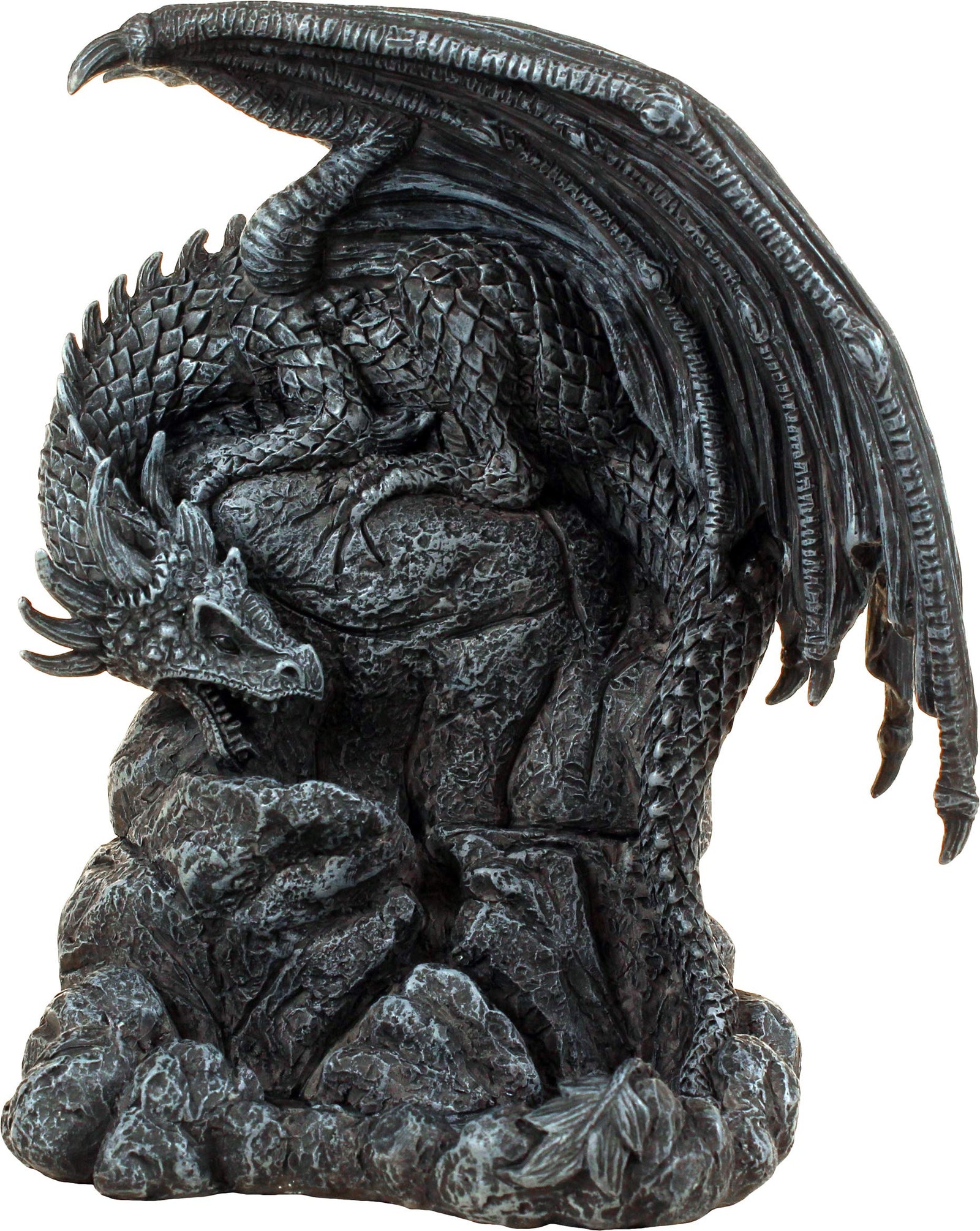 Dragon Pool Backflow Incense Burner 19cm 1