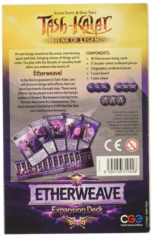 Etherweave Tash Kalar Exp Board Game by Czech Games Edition 2