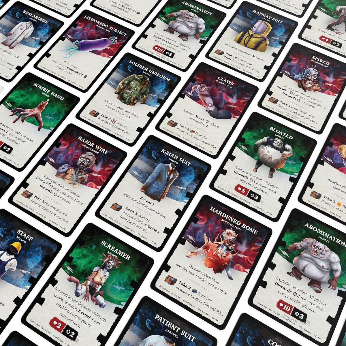 Board Royale The Island Zombies Card Game Expansion