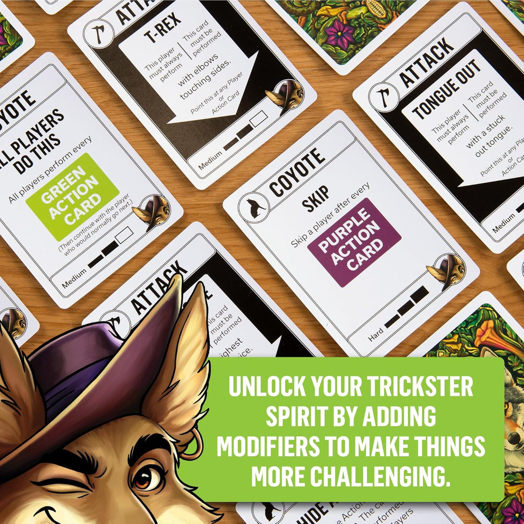 Coyote Card Game by Exploding Kittens