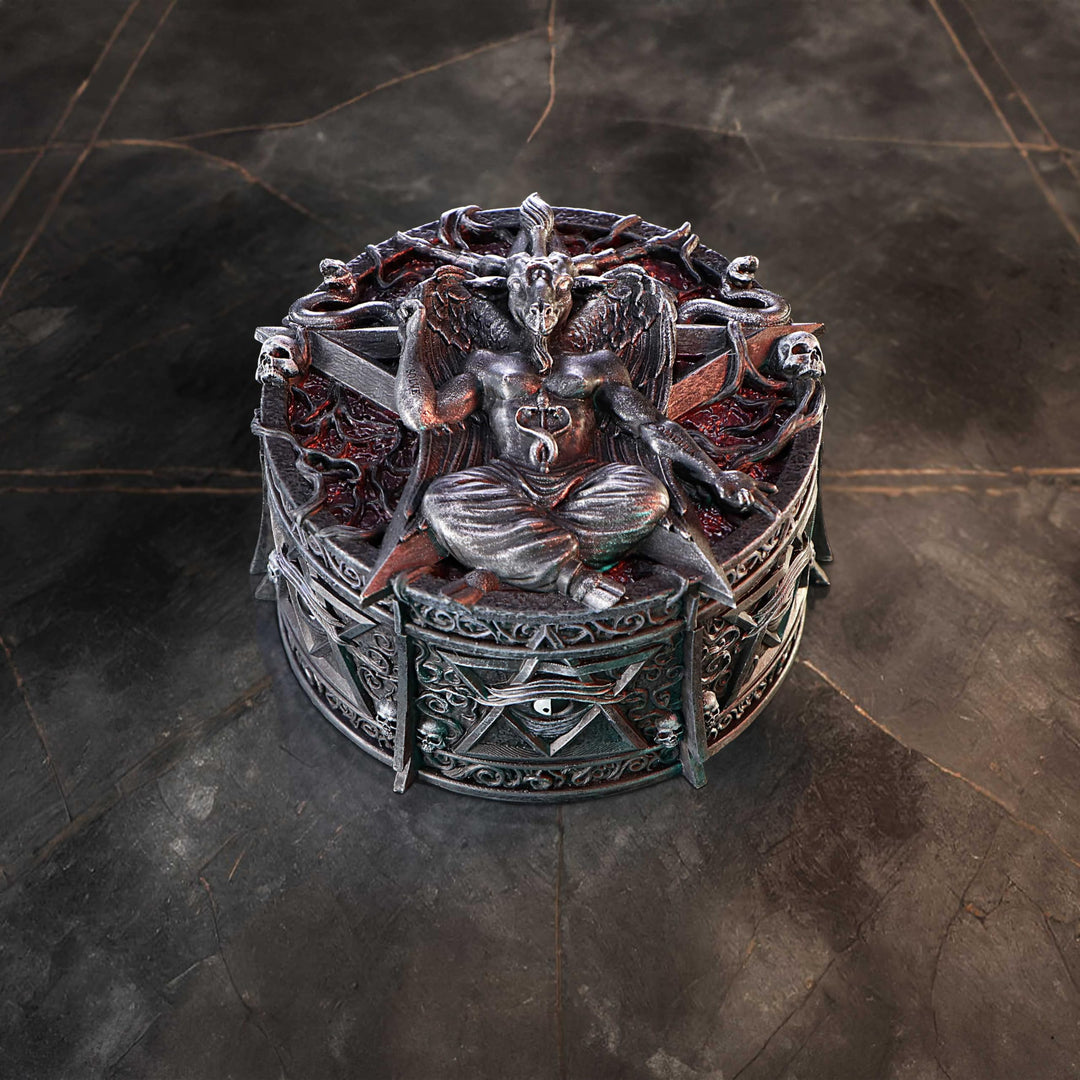 Hoard of the Baphomet Trinket Box 11cm