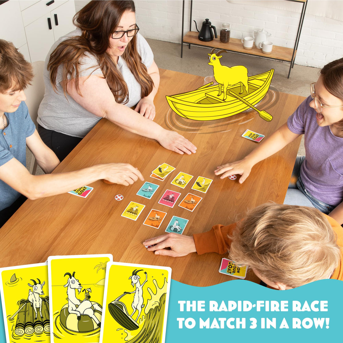 Row Your Goat Board Game by Exploding Kittens 2