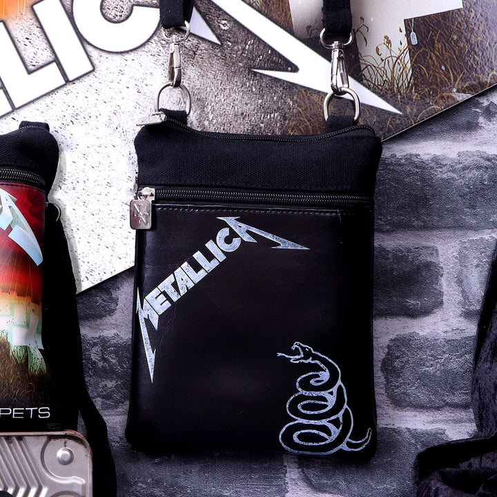 Metallica The Black Album Shoulder Bag 23cm Officially Licensed