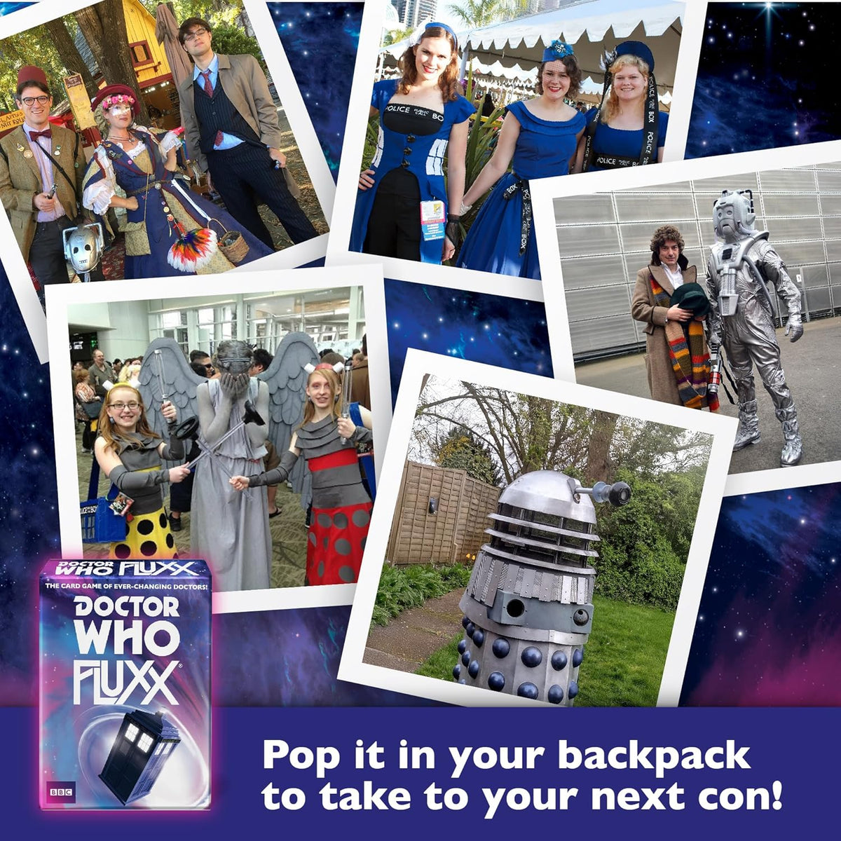 Doctor Who Fluxx Card Game