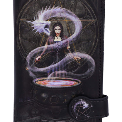 Anne Stokes The Summoning Witch and Dragon Embossed Purse 18.5cm 7