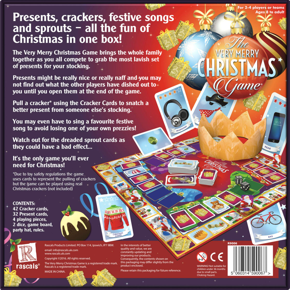 The Very Merry Christmas Game Board Game by Rascals 2