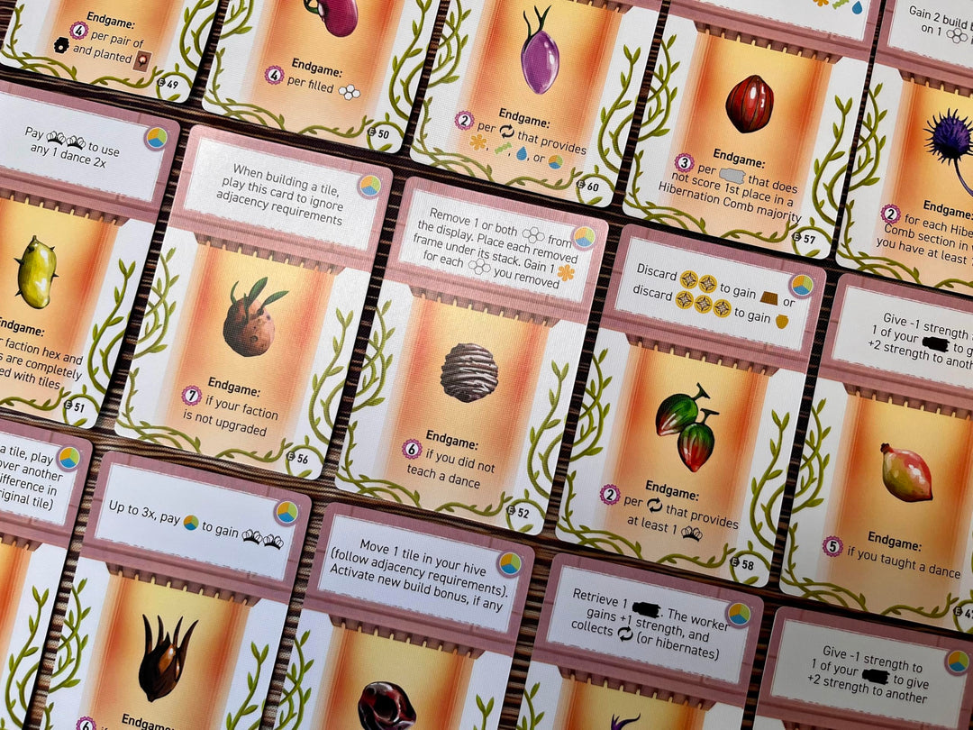 Stonemaier Games: Apiary: Expanding The Hive Expansion | New Unique Frames, Additional Tiles, and More! | Add to Apiary - A Strategy Board Game About Bees in Space | 1-5 Players, 90 Mins, Ages 14+