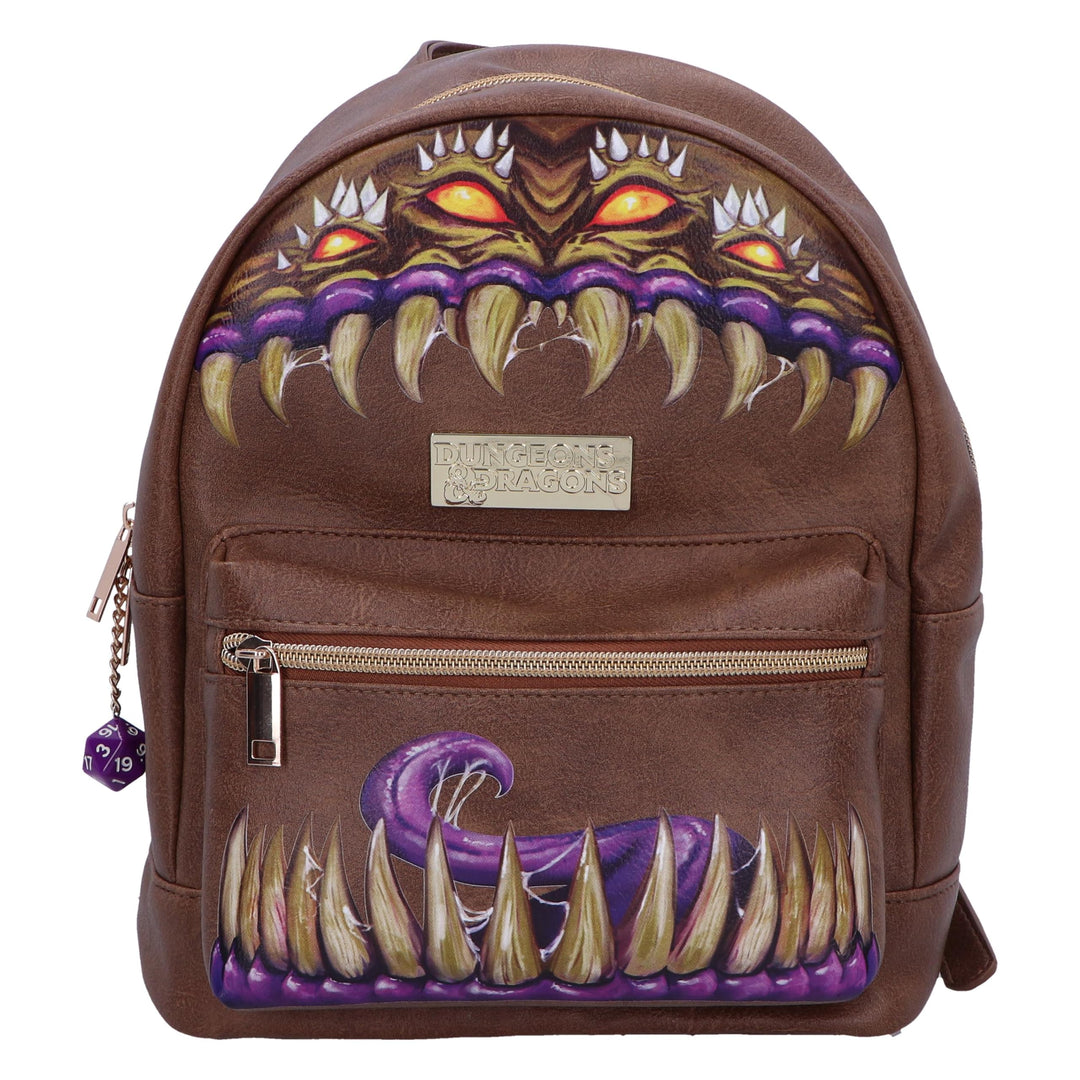 Dungeons Dragons Mimic Brown Backpack 28cm