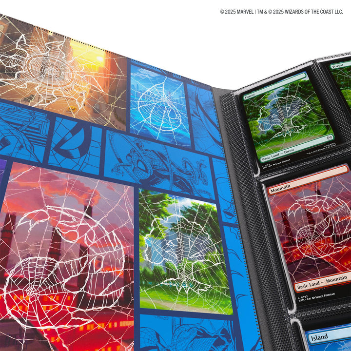 Gamegenic MTG Marvel's Spider-Man 18-Pocket Album- Spider-Man/Spider-Gwen