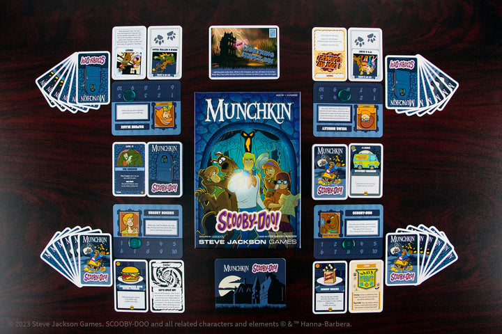 Munchkin Scooby-Doo Card Game | Based on The Steve Jackson Munchkin Series | Featuring Scooby-Doo and Mystery Inc. Characters | Officially Licensed Card Game