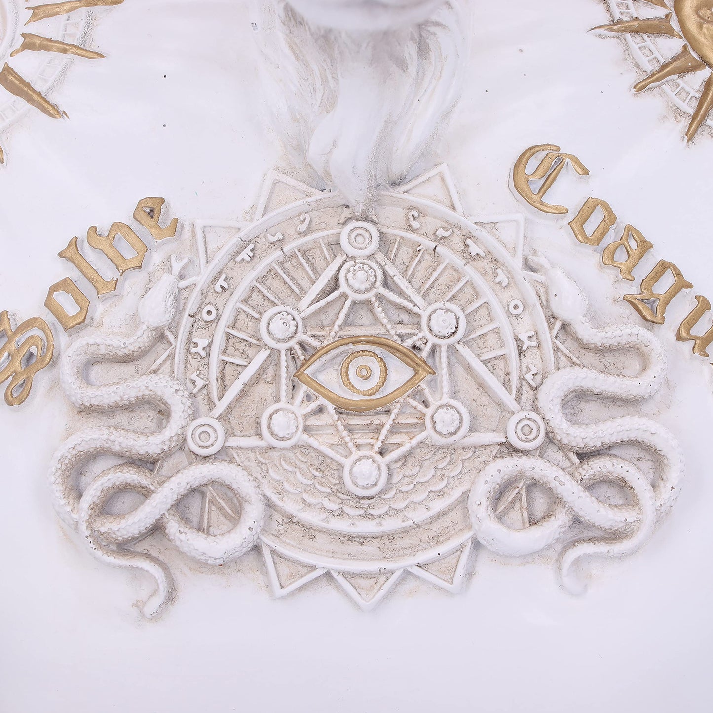 White Baphomet Bust 33.5cm 5