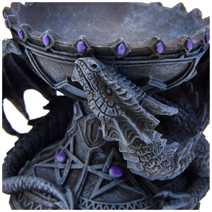 Dragon Beauty Crystal Ball Holder 18cm by Anne Stokes 4