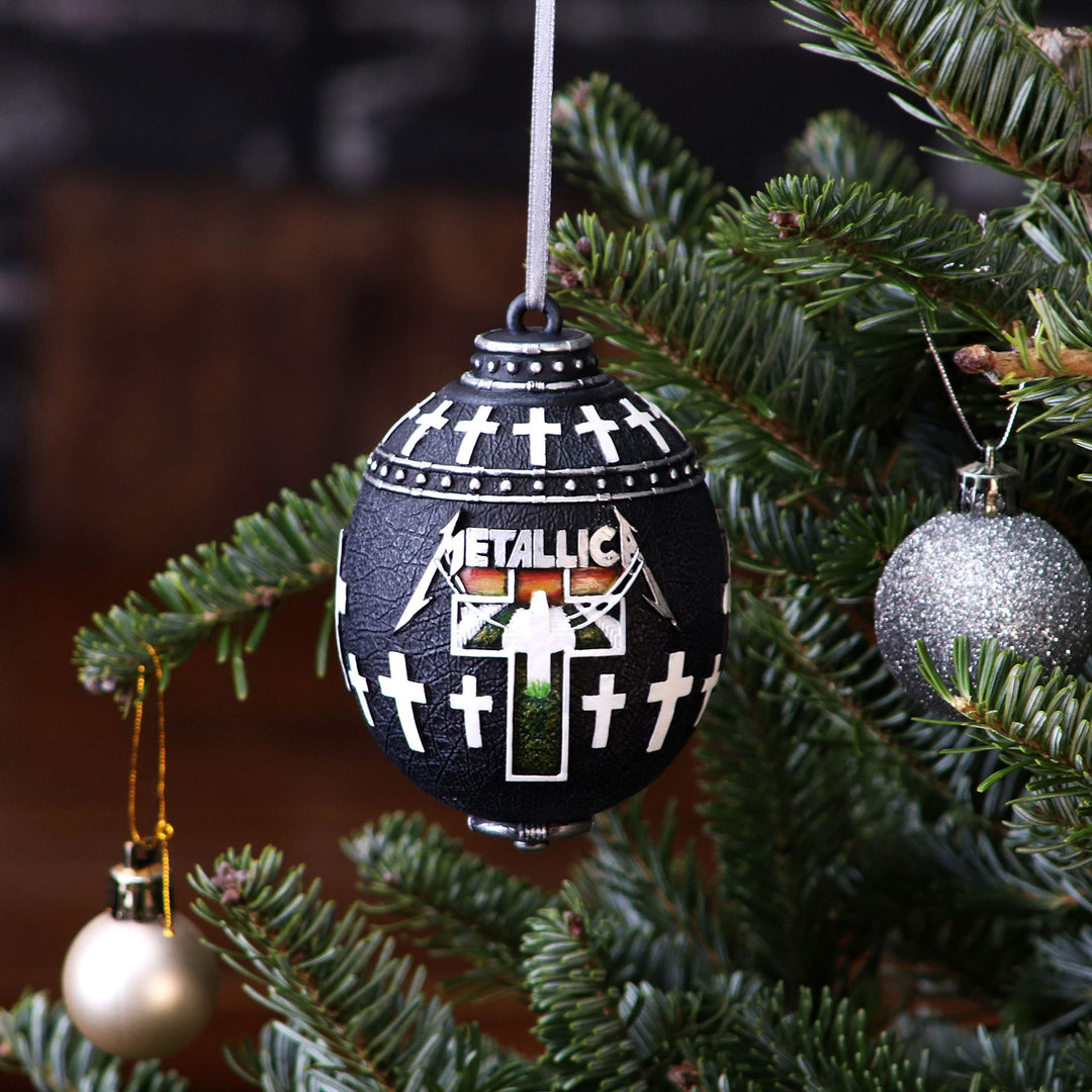 Metallica Master of Puppets Album Hanging Ornament 10cm Officially Licensed
