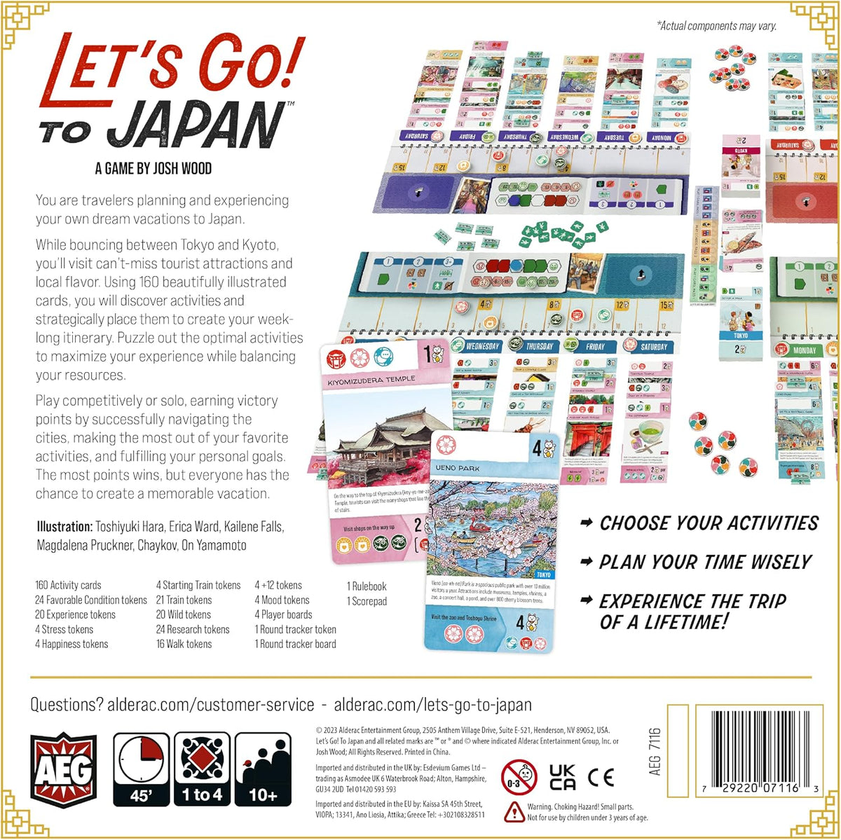 Lets Go To Japan Board Game