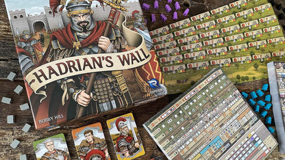 Hadrians Wall Board Game Roman Fort Flip and Write