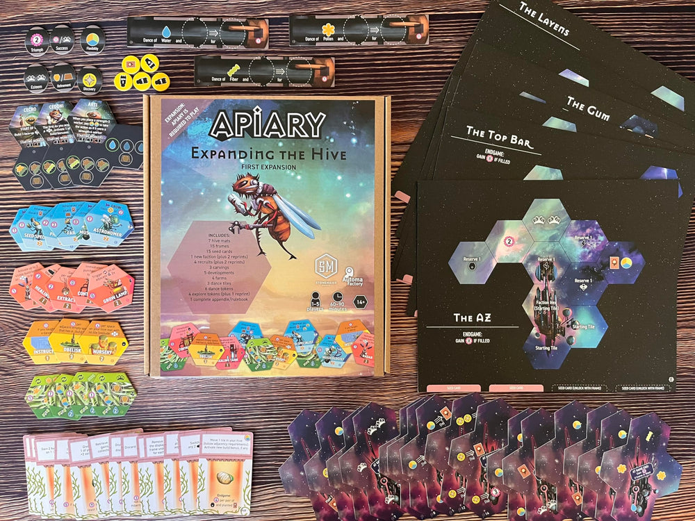 Expanding The Hive Apiary expansion Board Game by Stonemaier 3