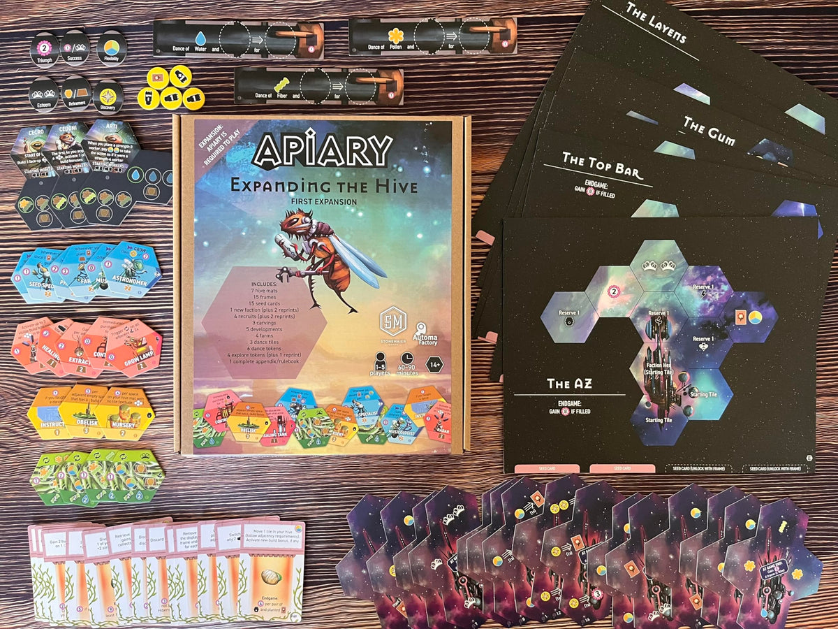 Expanding The Hive Apiary expansion Board Game by Stonemaier 3