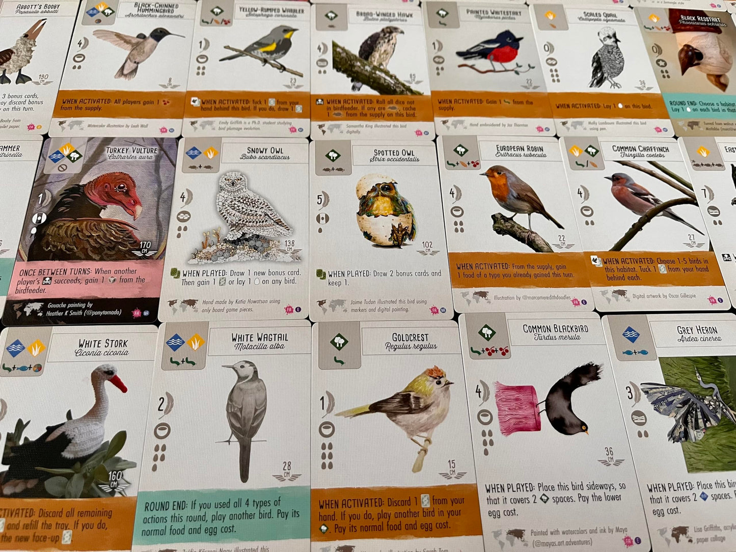Wingspan Fan Art Pack Board Game by Stonemaier 8