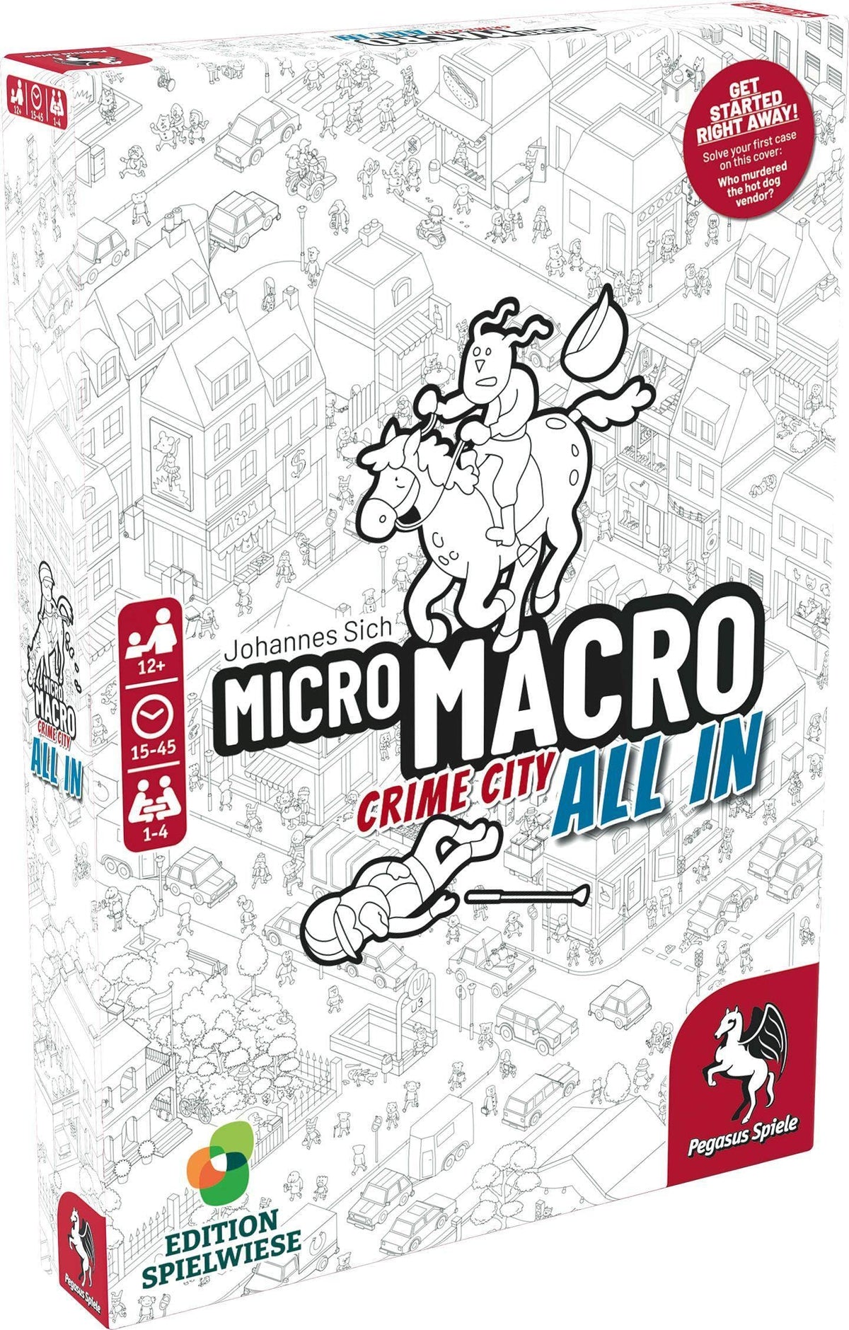 MicroMacro Crime City 3 All In Board Game by Pegasus Press 2