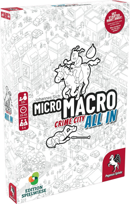 MicroMacro Crime City 3 All In Board Game by Pegasus Press 2