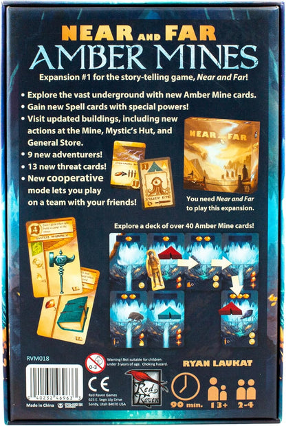 Near and Far Amber Mines Adventure Board Game Expansion