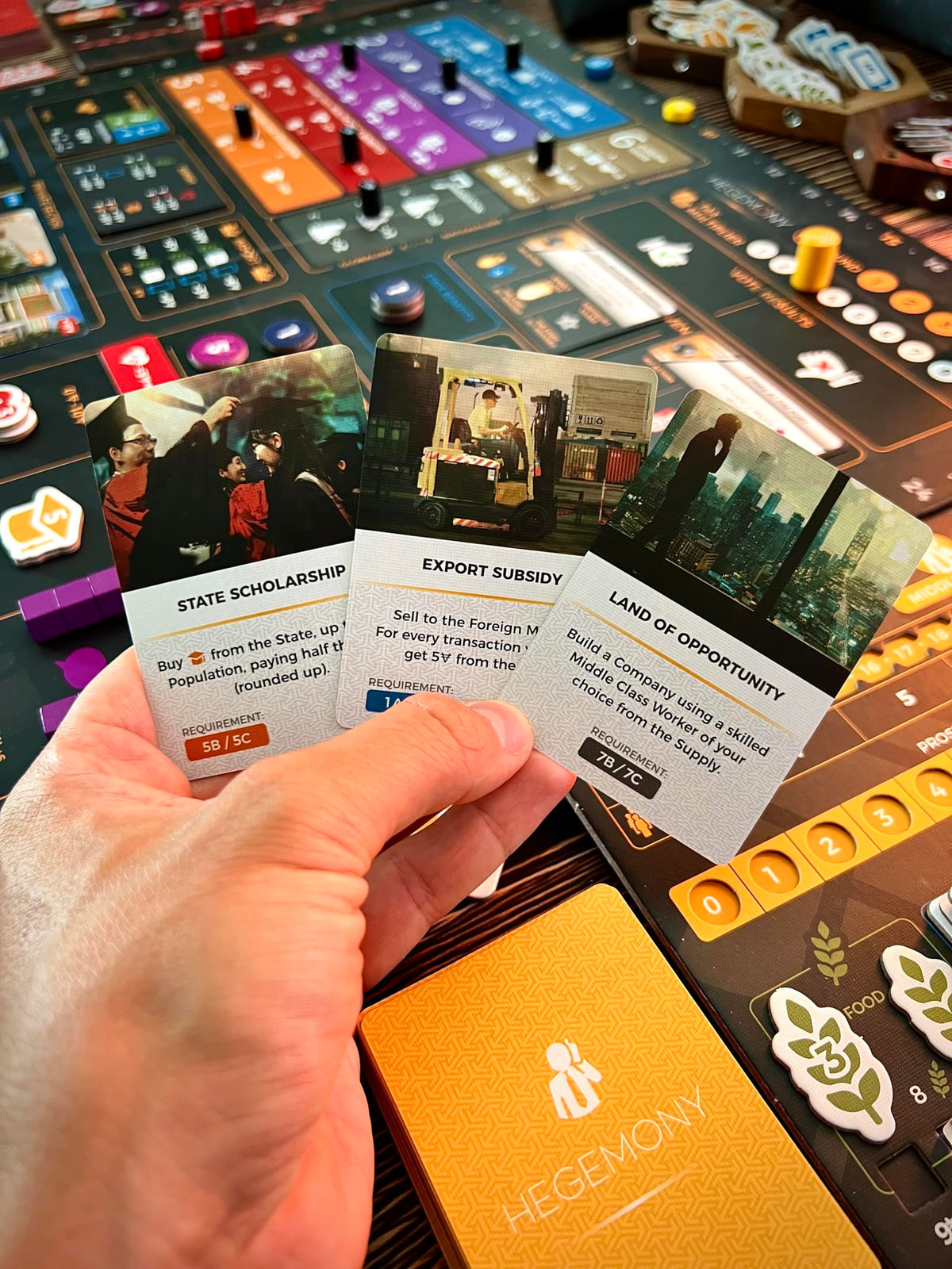 Hegemony: Lead Your Class to Victory - Unique Asymmetric Card Driven Game, Political Economic Board Game, Ages 14+, 2-4 Players 4