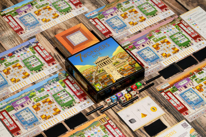 7 Wonders Dice Board Game by Repos 6