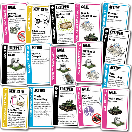 Fluxx Creeper Pack Board Game by Looney Labs 2