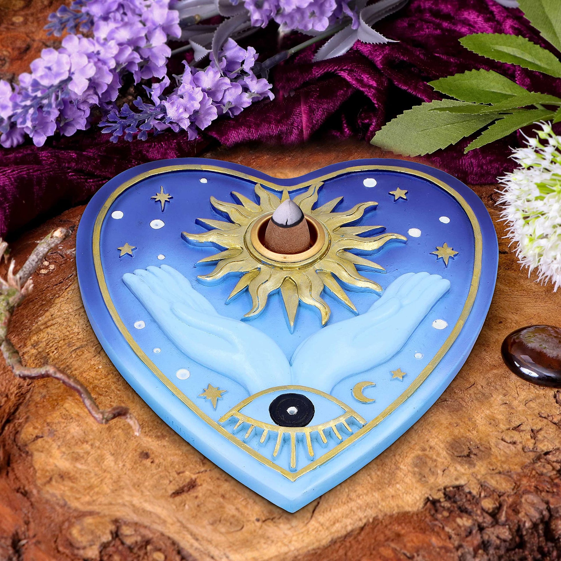 Fortunes of the Sun Palmistry Incense Burner 15cm 8