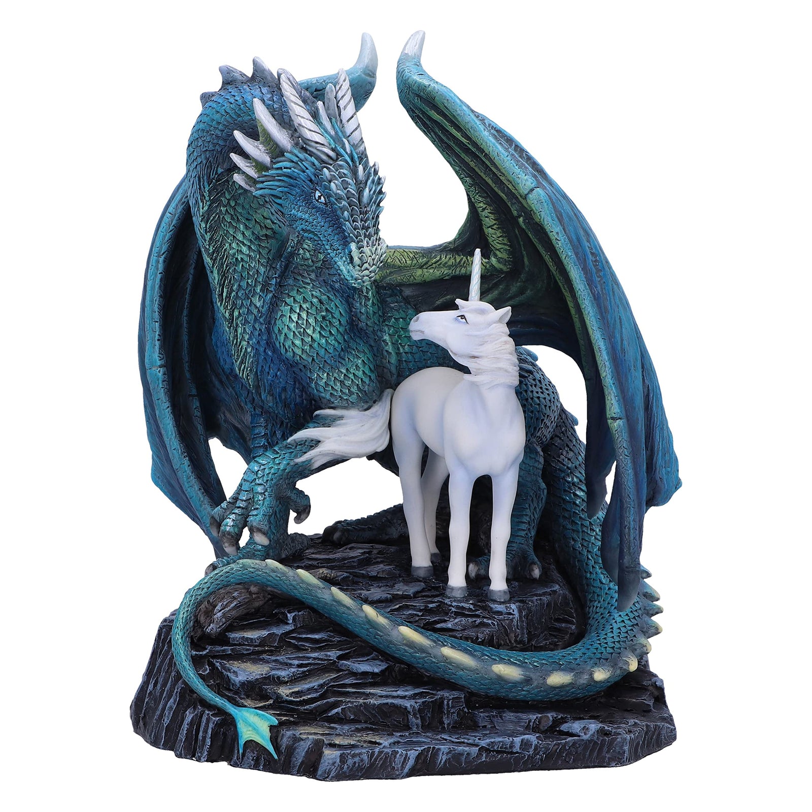 Protector of Magick Figurine 17cm Dragon Unicorn Statue by Lisa Parker 2