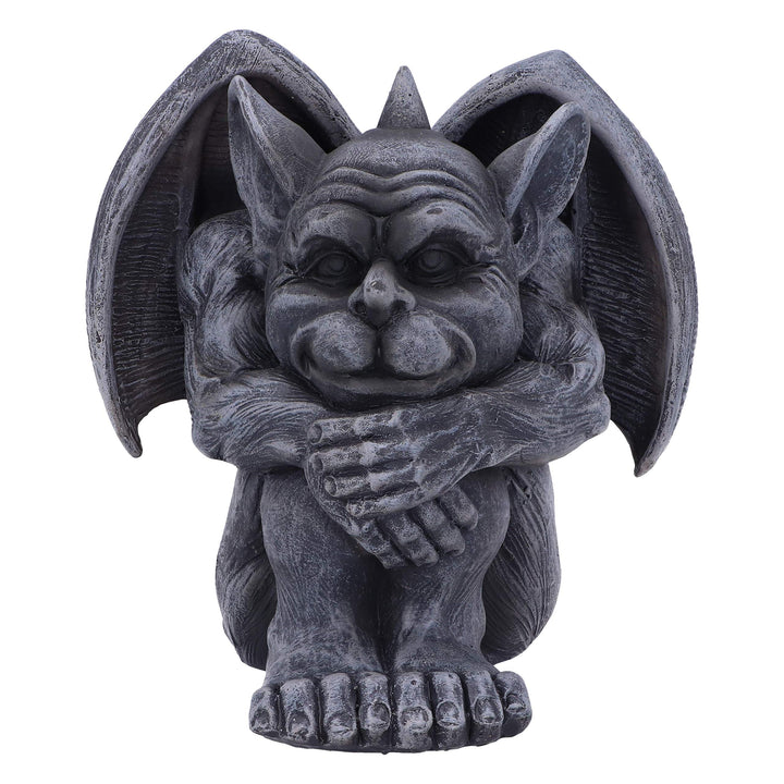 Quasi Dark Black Grotesque Gargoyle Figurine 12.5cm