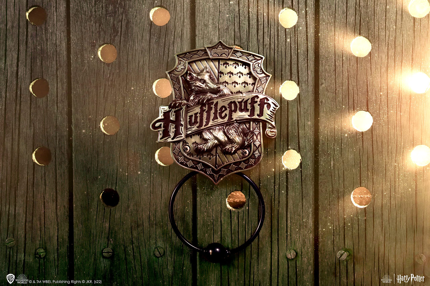 Harry Potter Bronze Hufflepuff Door Knocker 24.5cm Officially Licensed 6