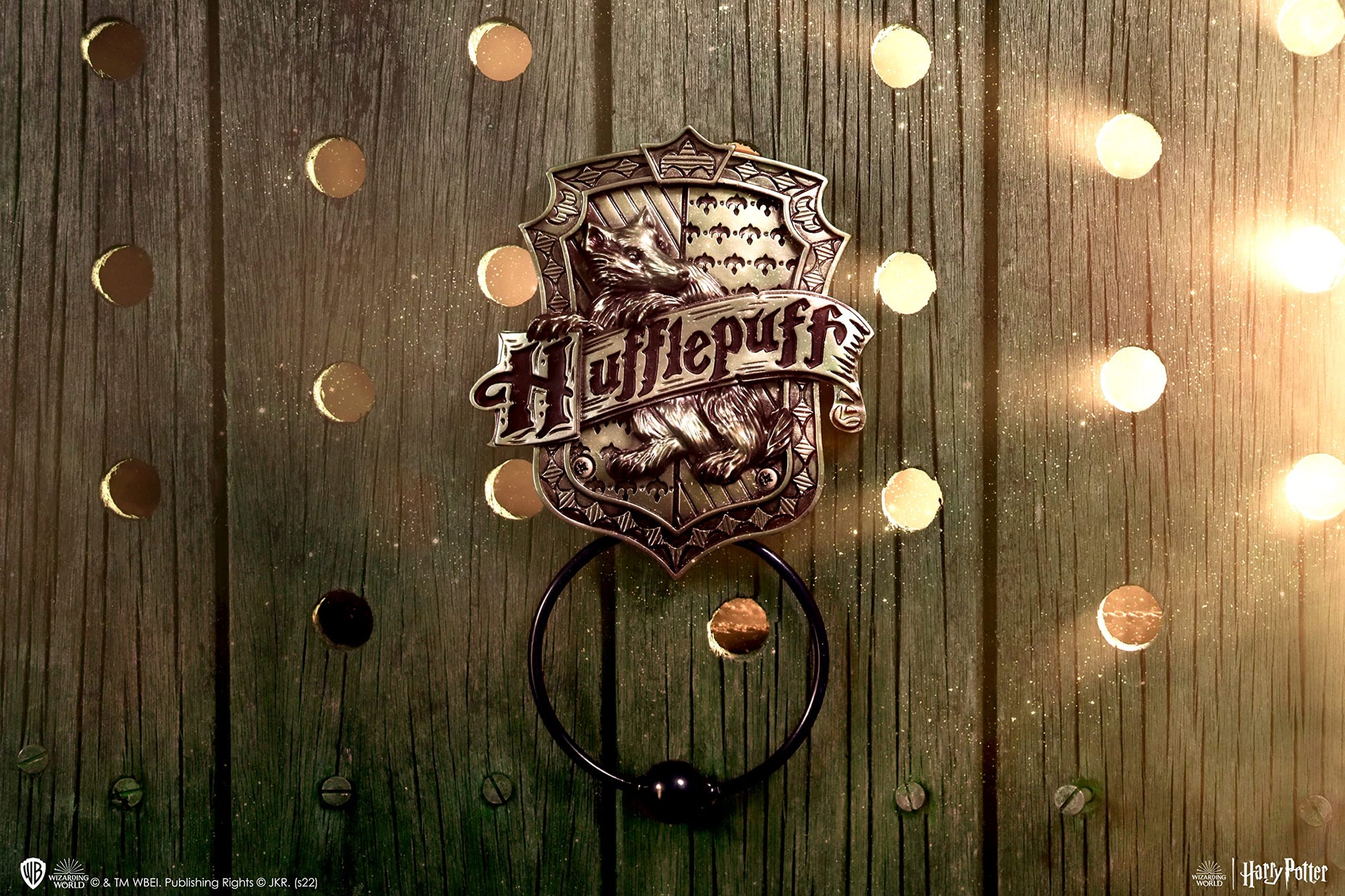 Harry Potter Bronze Hufflepuff Door Knocker 24.5cm Officially Licensed 6