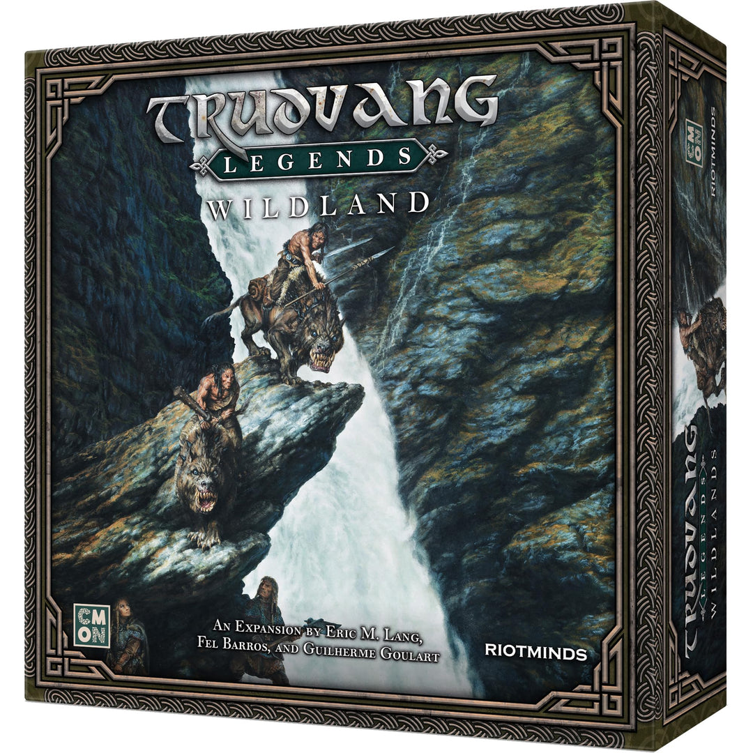 CMON Trudvang Legends: Wildland Board Game Expansion - Cooperative Storytelling Adventure, Fantasy RPG with Tabletop Miniatures for Kids & Adults, Ages 14+, 1-4 Players, 120 Min Playtime, Made by CMON