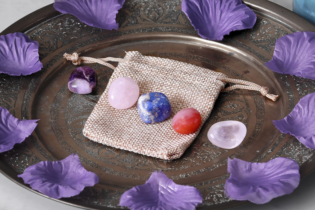 Natural Healing Stones Set