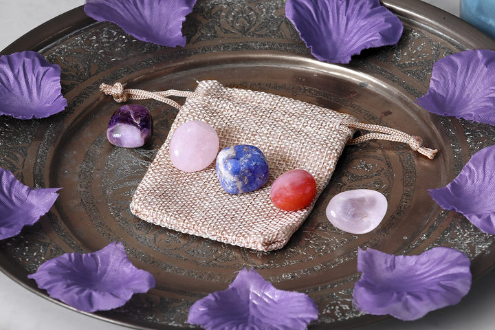 Natural Healing Stones Set
