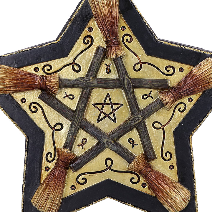 Magick Protector Wiccan Broomstick Box 16cm
